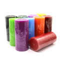 Classic pillar wax home decoration scented smokeless candle